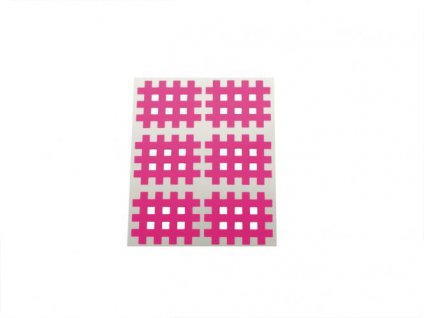 Gitter Akupunkturpflaster Form: Gitter 120 St. Pink 28x36mm